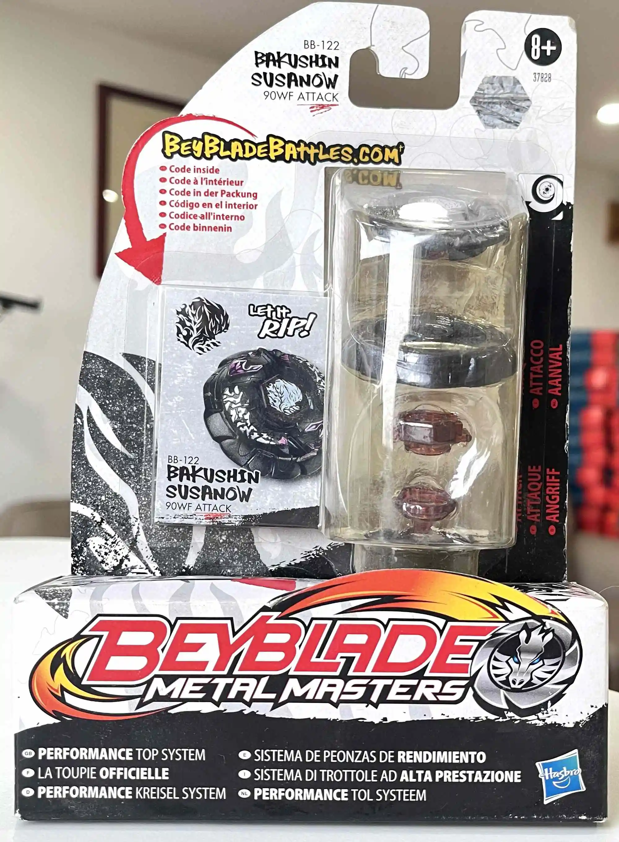 

Beyblade Metal Masters BB-122 Bakushin Susanow 90WF