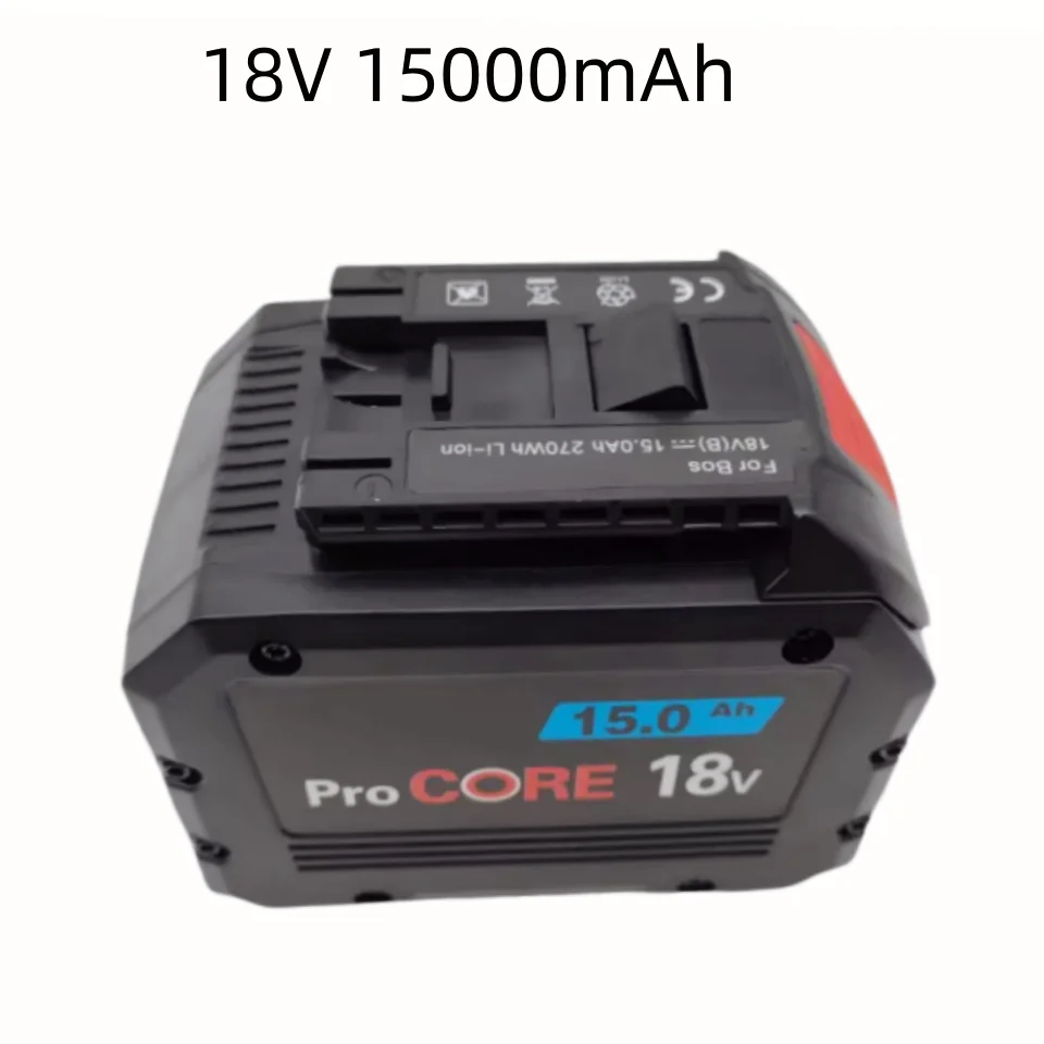 Аккумулятор 18V 15ah Draadloze Tool Batterij/Geschikt Voor Bosch Bat618 Gba21700 Batterij 15000mah12000Mah Procore Vervangende