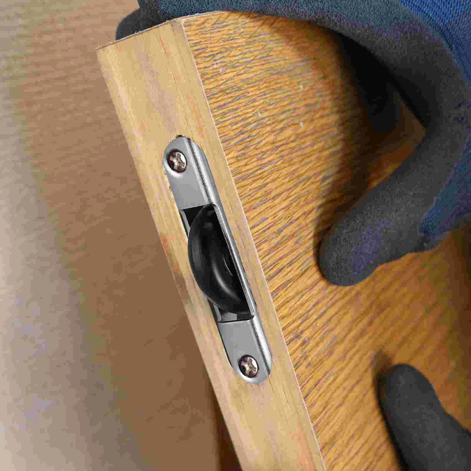 4 шт. колесо прокрутки ролик для двери шкафа раздвижная дорожка колеса гардероба