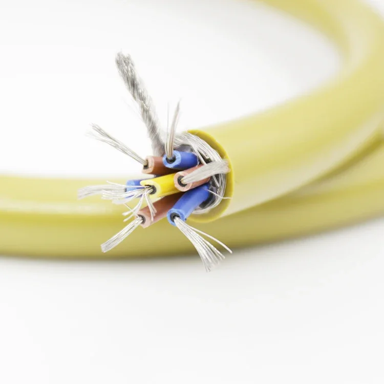 Hi-Fi audio M.C бесгалогенный гибридный силовой кабель продается на метр