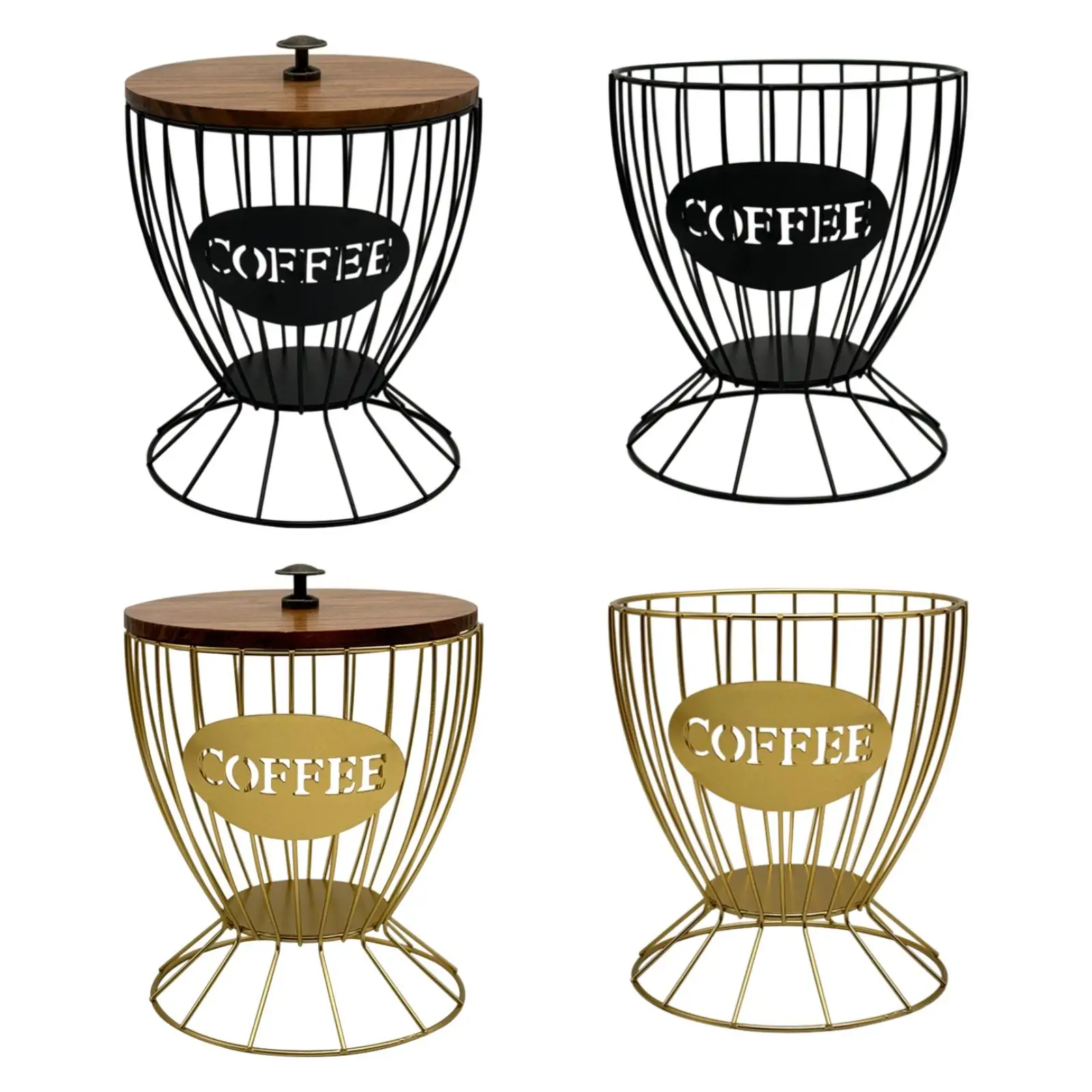 Держатель для кофейных стручков в деревенском стиле портативный многоцелевой