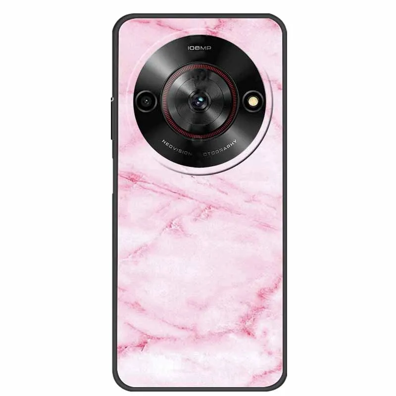 Для ZTE Blade A75 5G чехол модный мраморный силиконовый мягкий из ТПУ для BladeA75 защитные