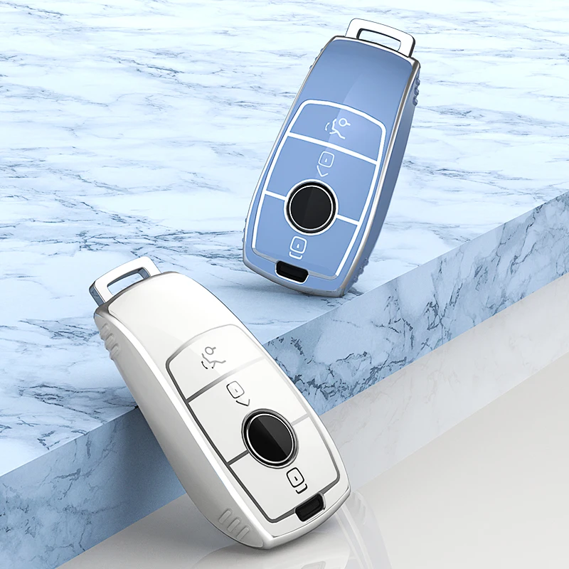 

TPU Car Remote Key Case Cover Protect Shell For Mercedes Benz A C E S G Class GLC CLE CLA GLB GLS W177 W205 W213 W222 X167 AMG63