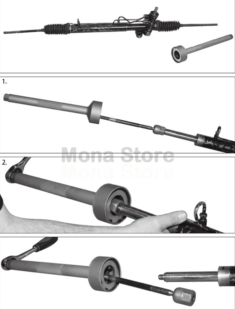 НОВЫЙ комплект инструментов для снятия концов рулевой тяги 4 шт. осевой шарнир на