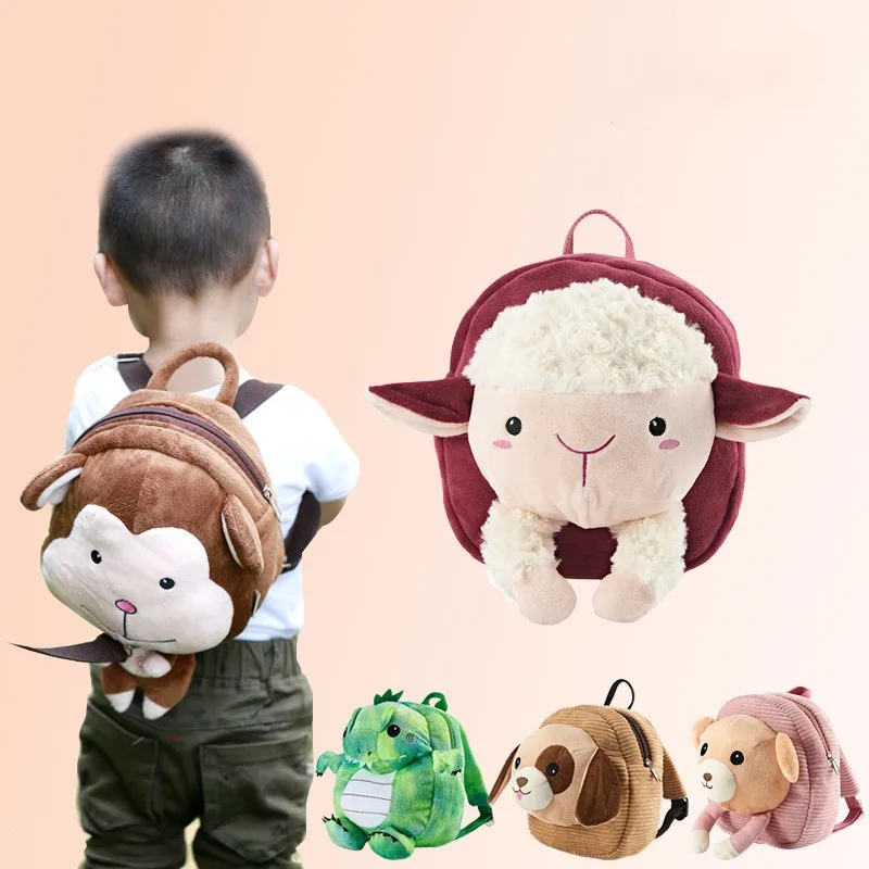 

JY Baby Children Plush Backpack Zoo Series Bag toddler kindergarten For Age 1-5Y backpack