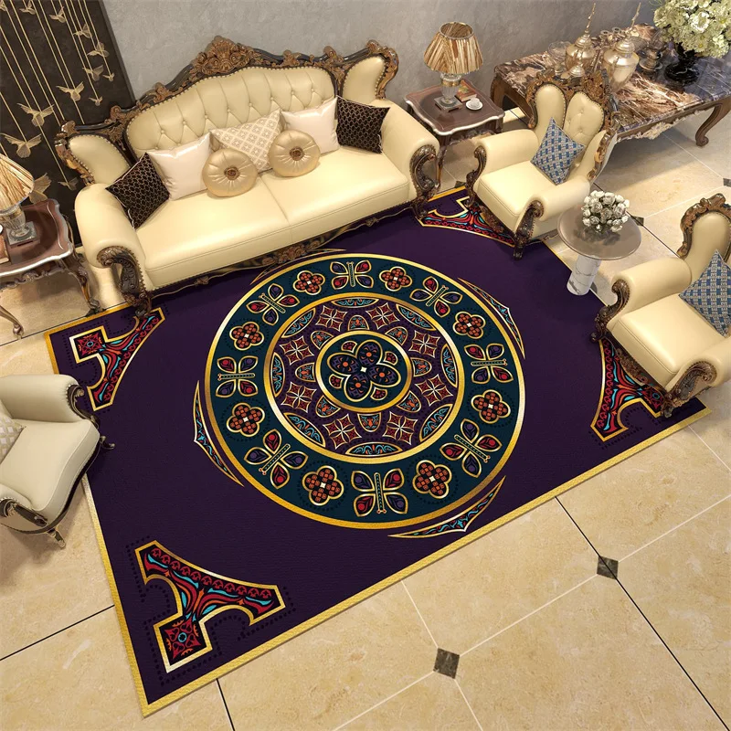 

Living Room Carpet Large Anti-Slip Entrance Door Mat Bedroom Living Room Home Decor Printed Carpet Can Be Customized