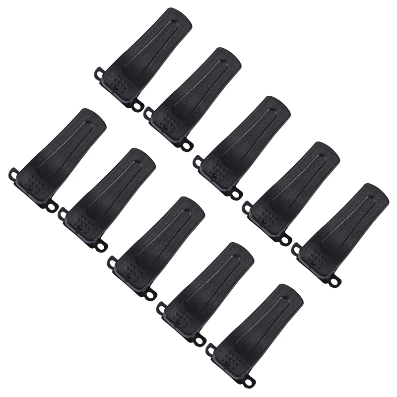 

10Pcs Clamps Original For Baofeng Bf 888S Belt Clip For BF-666S BF-888S Uv-B5 B6 6R Retevis H-777 Radio Walkie Talkie Accessorie