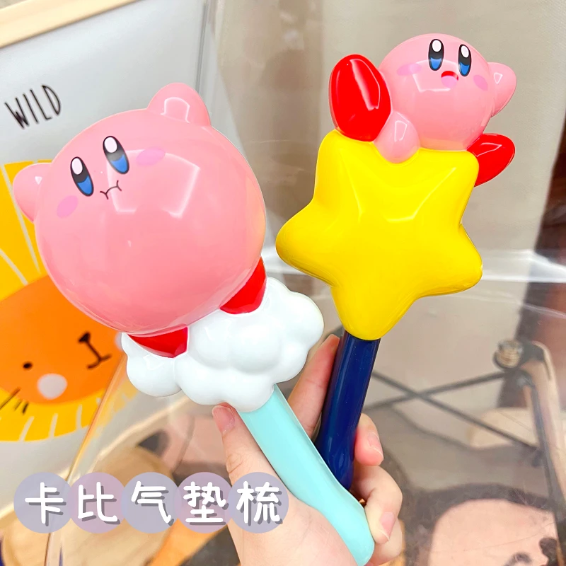 

Аниме Kirby мультфильм Стайлинг Kawaii милый массаж антистатические подушки безопасности гребень для подарка девушке