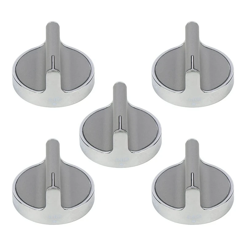 

5 Pieces 10430807 W10676228 AP5958476 PS10067059 EAP10067059 Burner Control Knob Replace Stove Nnobs Replacements Accessories