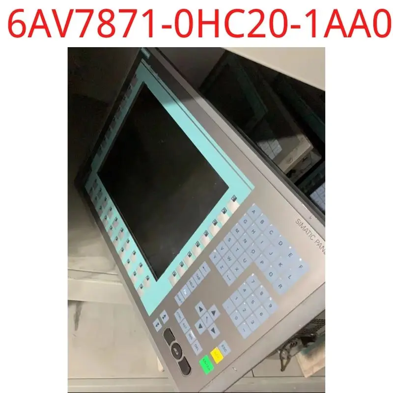 

used Siemens 6AV7871-0HC20-1AA0 SIMATIC Panel PC 677B 2x10/100/1000 Mbit/s Ethernet; 4x USB V2.0, 1x serial (COM1); 12" test ok