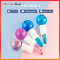 2 pcsbox cold compress ice beauty ball compress massge stick facial skin cooling massager eliminate edema dark circles remover