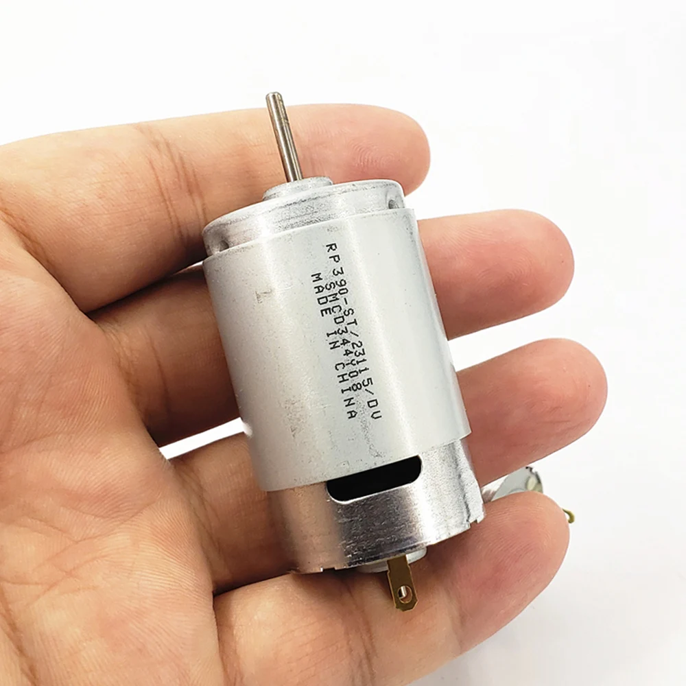 Стандартная фотощеточка с электродвигателем, низкоскоростной двигатель с высоким крутящим моментом, постоянный ток, 6-18 в, 14 в, 6400 об/мин, электрическая игрушка, модель корабля «сделай сам»