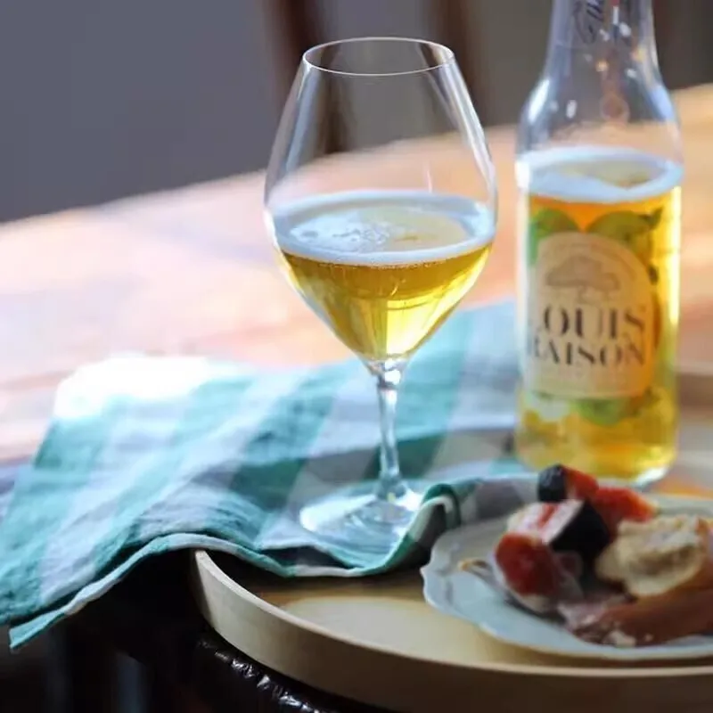 Японский ультратонкий хрустальный бокал для вина Kimura аперитив ручной работы