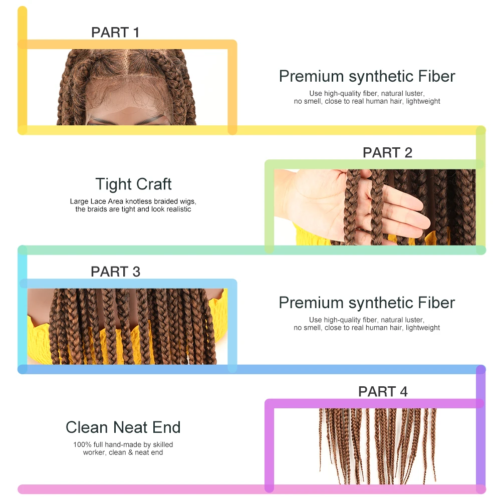 Рисунок 5 - Парик Akono Плетеный без косточек