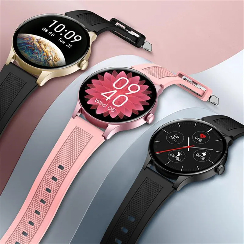 

Мужские смарт-часы HD 1,3 дюйма IP68 Водонепроницаемый фитнес-трекер пульсометр спортивные Смарт-часы для женщин мужчин для IOS Xiaomi Android 2 #