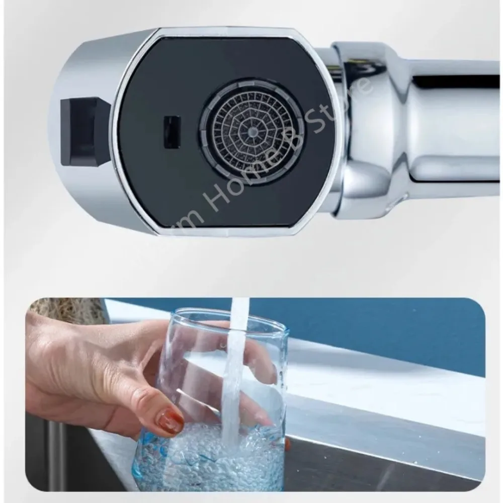 Универсальная насадка для водопроводного крана вращающаяся на 360 ° 3 режима