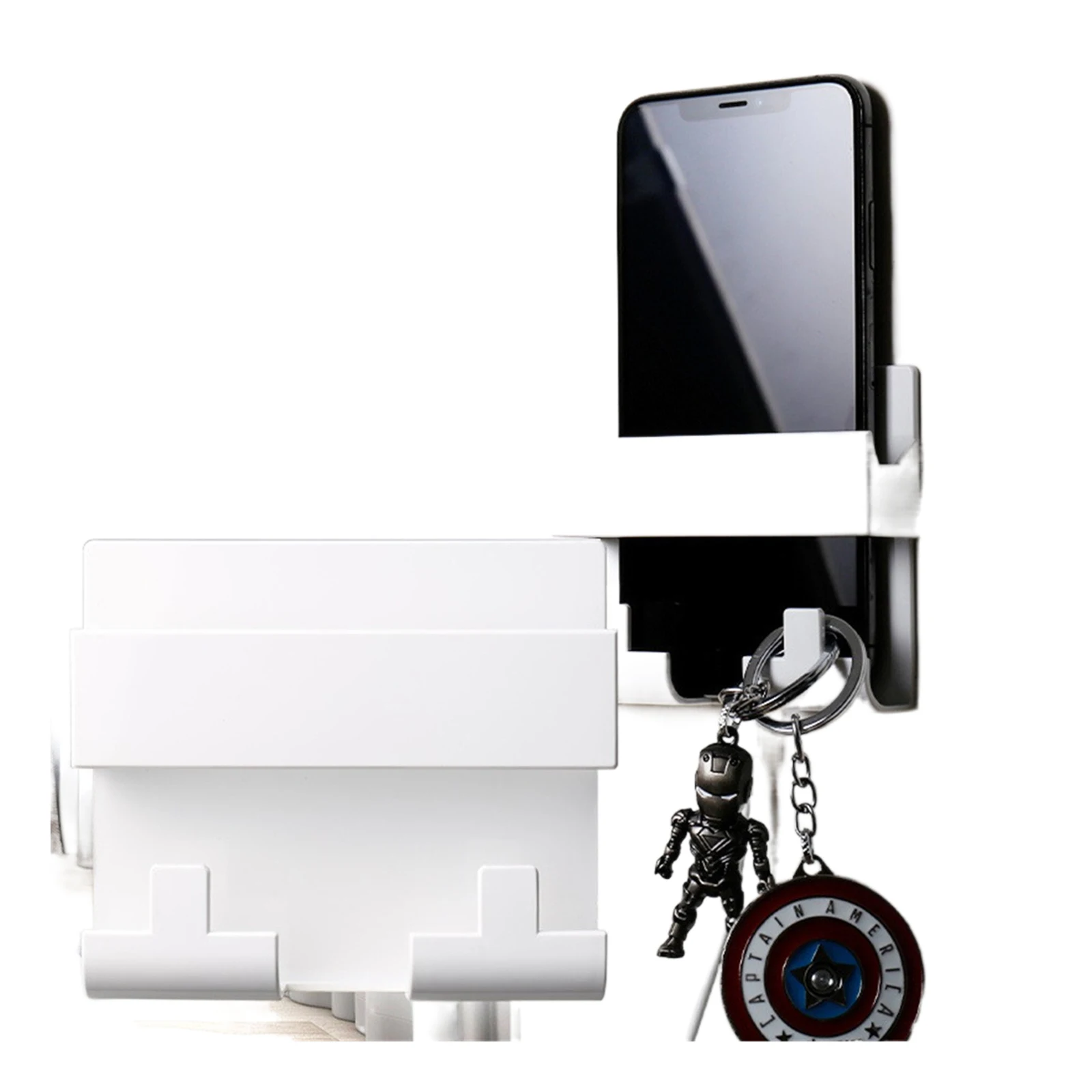 

1pc Holder Mobile Phone Bracket Universal Cellphone Phone Charging Bracket Charger Hook For Xiaomi Pasted Charging Bracket New