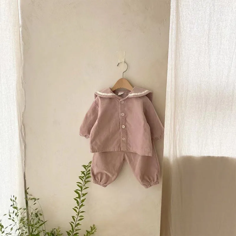 Freely Move Baby Girls Boys Clothing Sets Autumn Children Outfits Infant Coats Pants Toddler Kids Casual Sportswear 2 Piece Suit