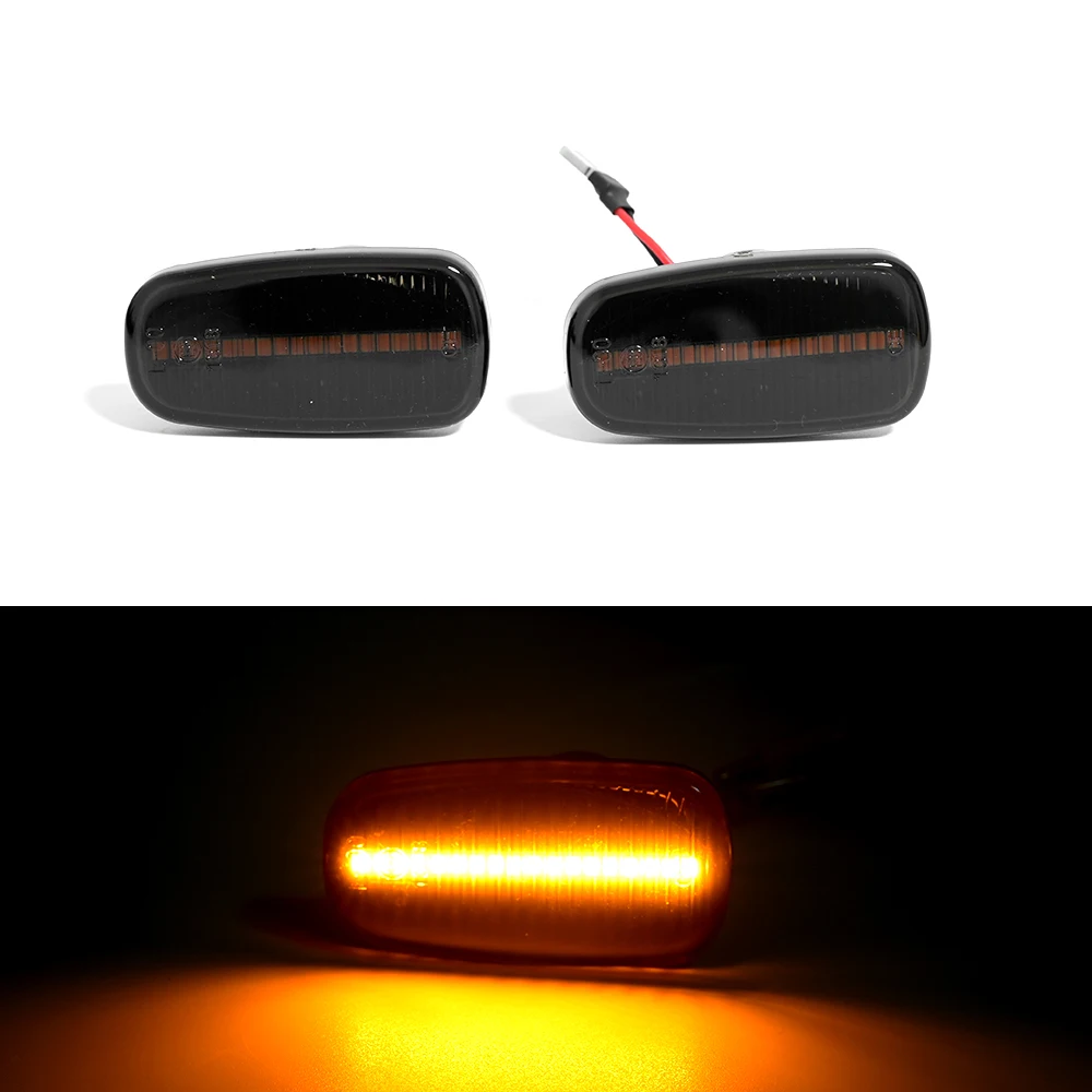 

Для Toyota Land Cruiser Prius Kluger Wish Altezza Crown Lexus IS200 IS300 LS430 Светодиодный динамический боковой габаритный фонарь указателя поворота