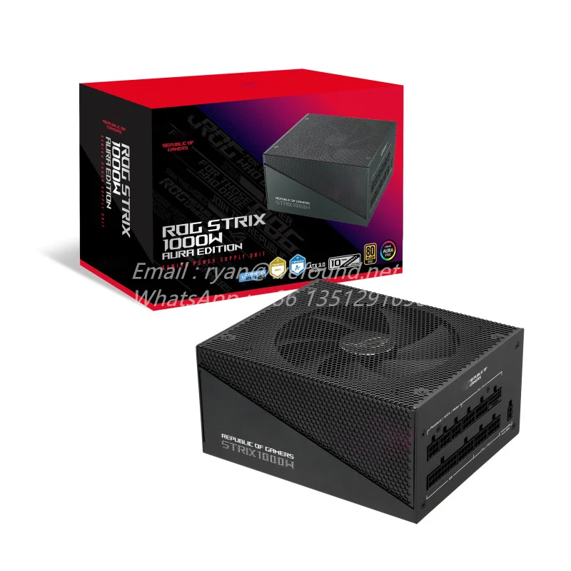 Блок питания для ПК ROG STRIX 1000G AURA GAMING 1000W gold medal