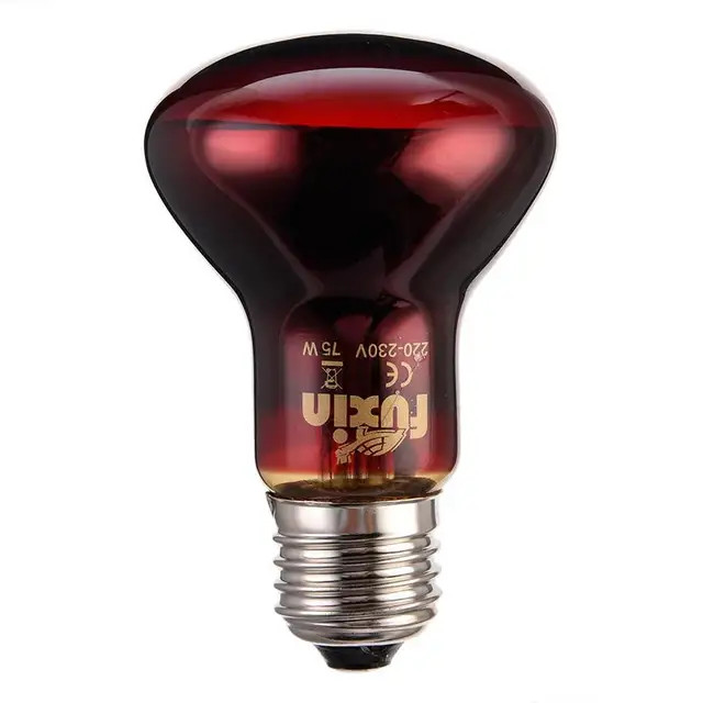 Pet Red Heating Lamp E27 Day Night For Amphibian Snake Lamp Heat Reptile Bulb UV Light 75W 60W 100W AC220-240V 4