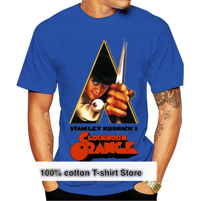 

Clockwork Orange T Shirt A Clockwork Orange T-Shirt Big Mens Tee Shirt Streetwear Printed Fun Tshirt Cotton