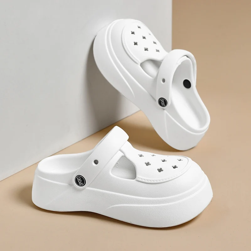 Сандалии женские нескользящие на мягкой подошве летние босоножки для душа пляжа