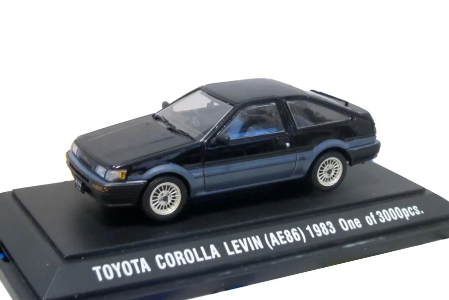 

EBBRO 1:43 TOYOTA COROLLA LEVIN(AE86) 1983 JDM Limited Edition Metal Static Car Model Toy Gift