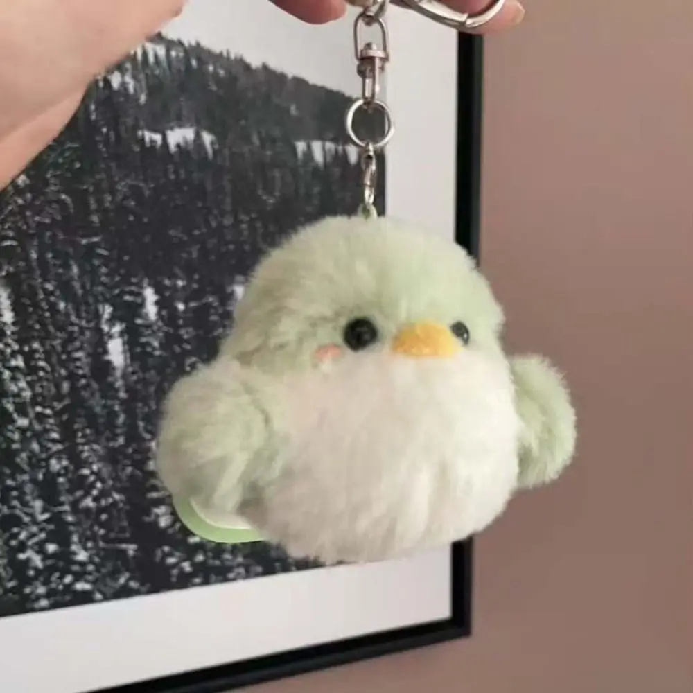 Фото Плюшевая игрушка-брелок JinYoung Jackson Bird (GOT7) BamBam, 8 см, зеленая птица №2