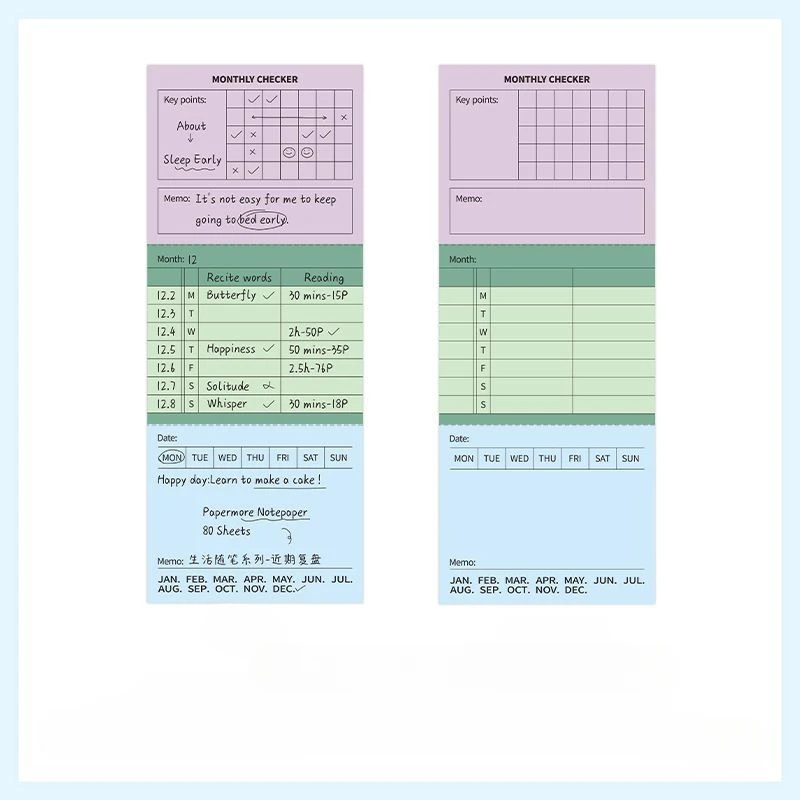 

Блокнот с расписанием Simplicity