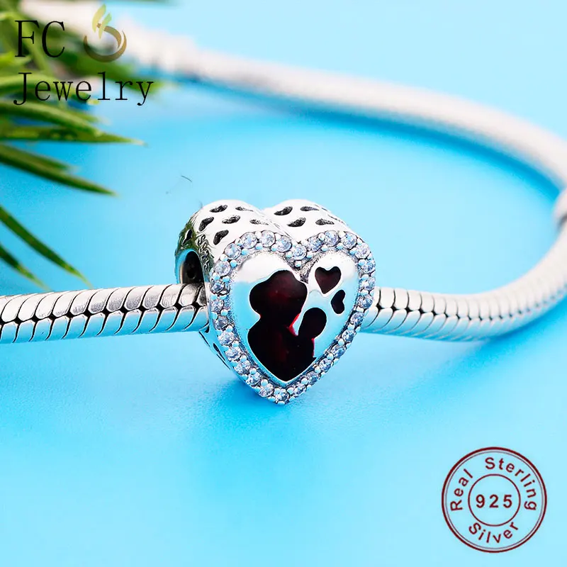 FC ювелирные изделия Аутентичные 100% 925 бриллиантовые обнимательные детские