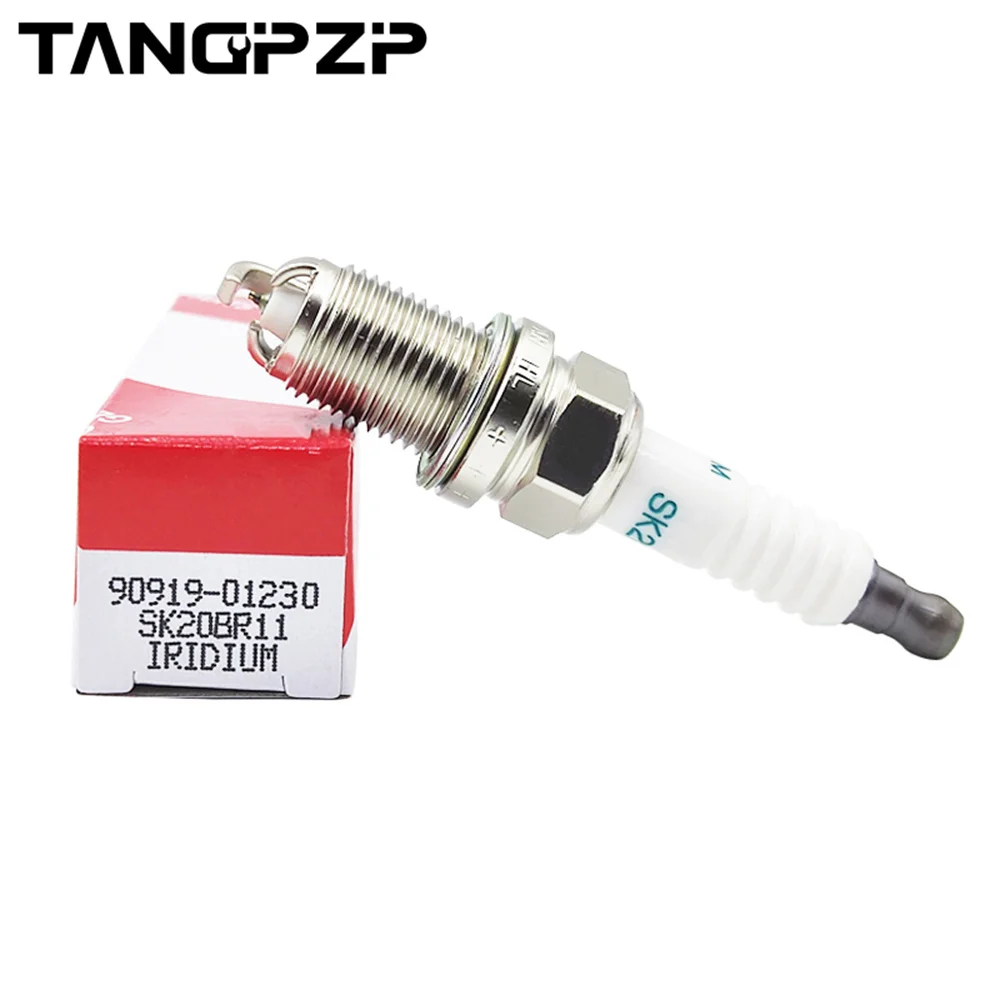 

90919-01230 Spark Plug Iridium SK20BR11 fit for Toyota AVENSIS VEROSSA T25 X11 AZT250 ZAT251 1AZ-FSE 2AZ-FSE 1JZ-FSE 90919-01226