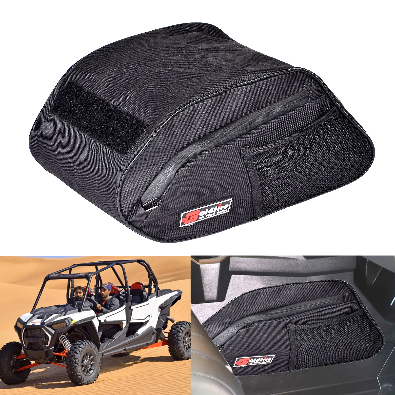

Goldfire General Accessories Center Seat Console Organizer Storage Bag Fits For 2016-2020 Polaris General 1000/ General 4 1000