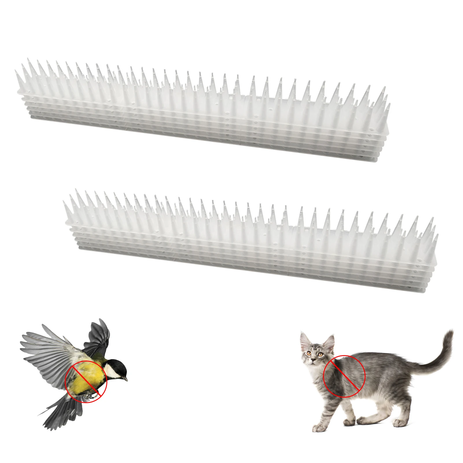 

Bird Defender S 12 Pack Bird Repel Animal Stopper S For Cats Sparrows Martens Pigeon RaccoonBalcony Windowsill 12 Pack