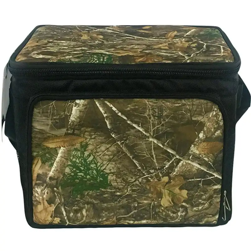 

Kool Zone 30 Can Insulated Cooer Bag with Hard Liner in Edge Camo