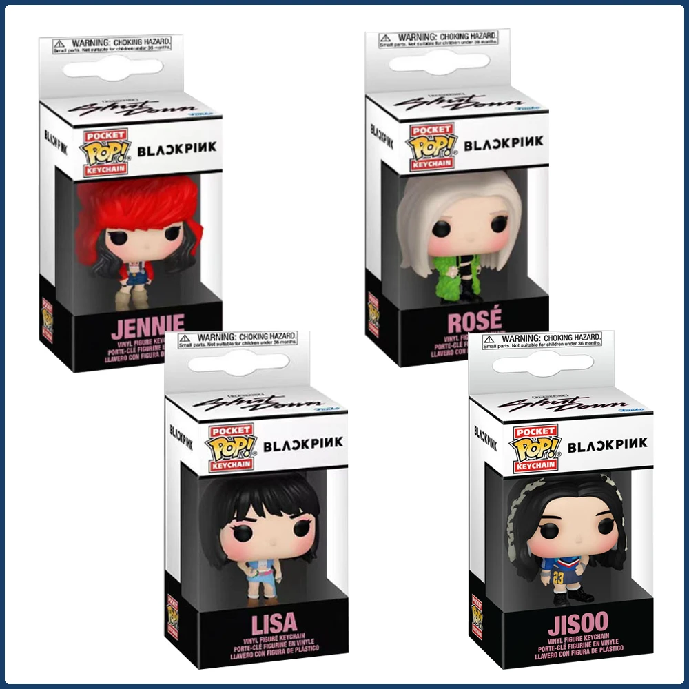 Брелок FUNKO BLACKPINK Kpop популярный известный для девочек идол Лиза Роза Дженни Jisoo