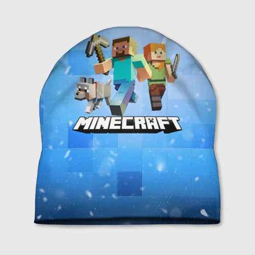 Шапка 3D Minecraft / Майнкрафт