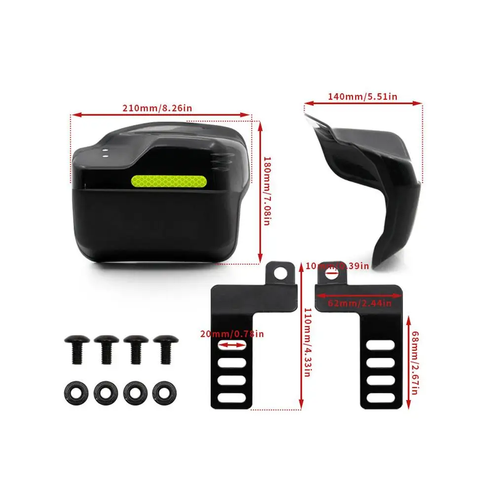 

2pcs Motorcycle Hand Guards Dirt Bike Handguard protection Rainproof Windproof Cover For YAMAHA BMW Halley