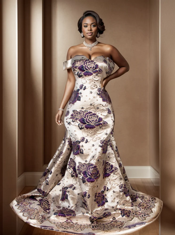 Африканская жаккардовая тюлевая ткань 2024 высокое качество 5 ярдов нигерийская