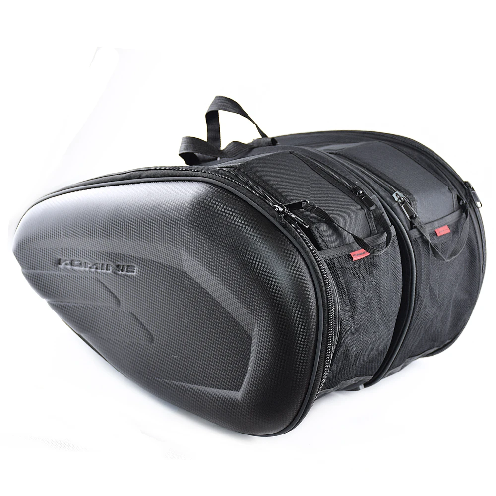 

New Motorcycle Waterproof Racing Race Moto Helmet Travel Bags Suitcase Saddlebags + One Pair of Raincoat SA212 36L-58L