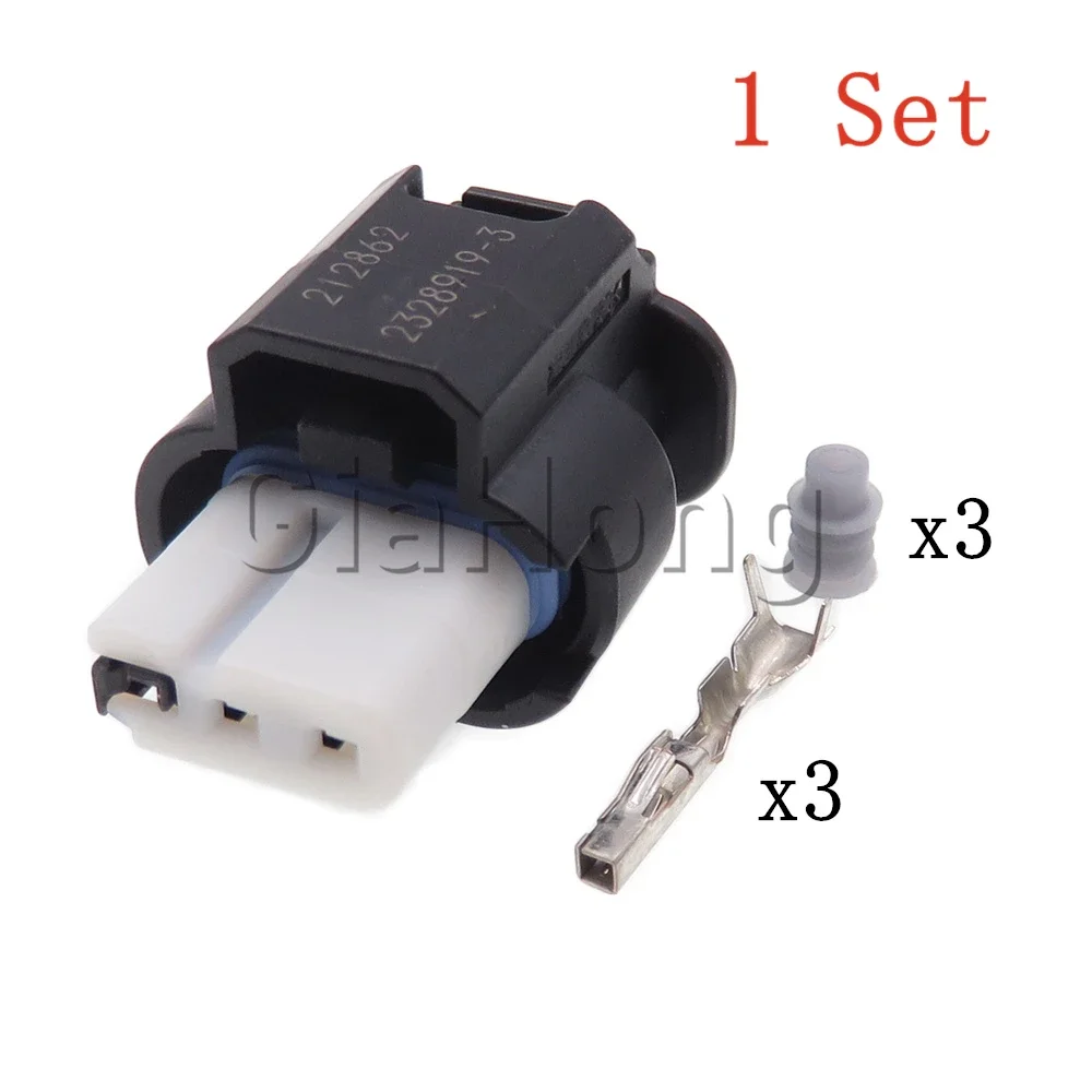 

1 комплект 3-х способов 2328919 -3 сборки переменного тока, автомобильный водонепроницаемый кабельный разъем, автомобильные аксессуары, герметичная розетка для автомобильного провода