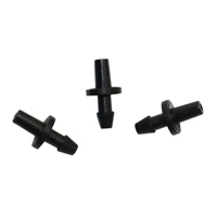 2022jmtgreenhouse 4 mm single barb straight connector garden water quick connector drip irrigation fittings agriculture tools 50