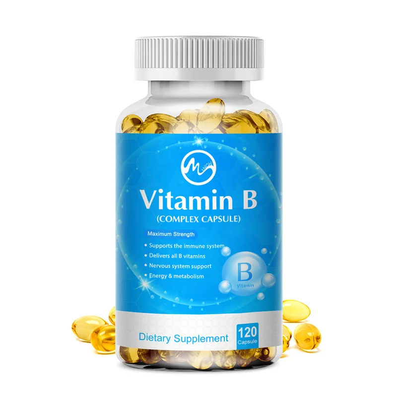 

Minch Vitamin B Complex with Methyl B12 Methyl Folate VitB6 Biotin Plus Choline Fruit Vegetable Blend Supply Energy Health Care