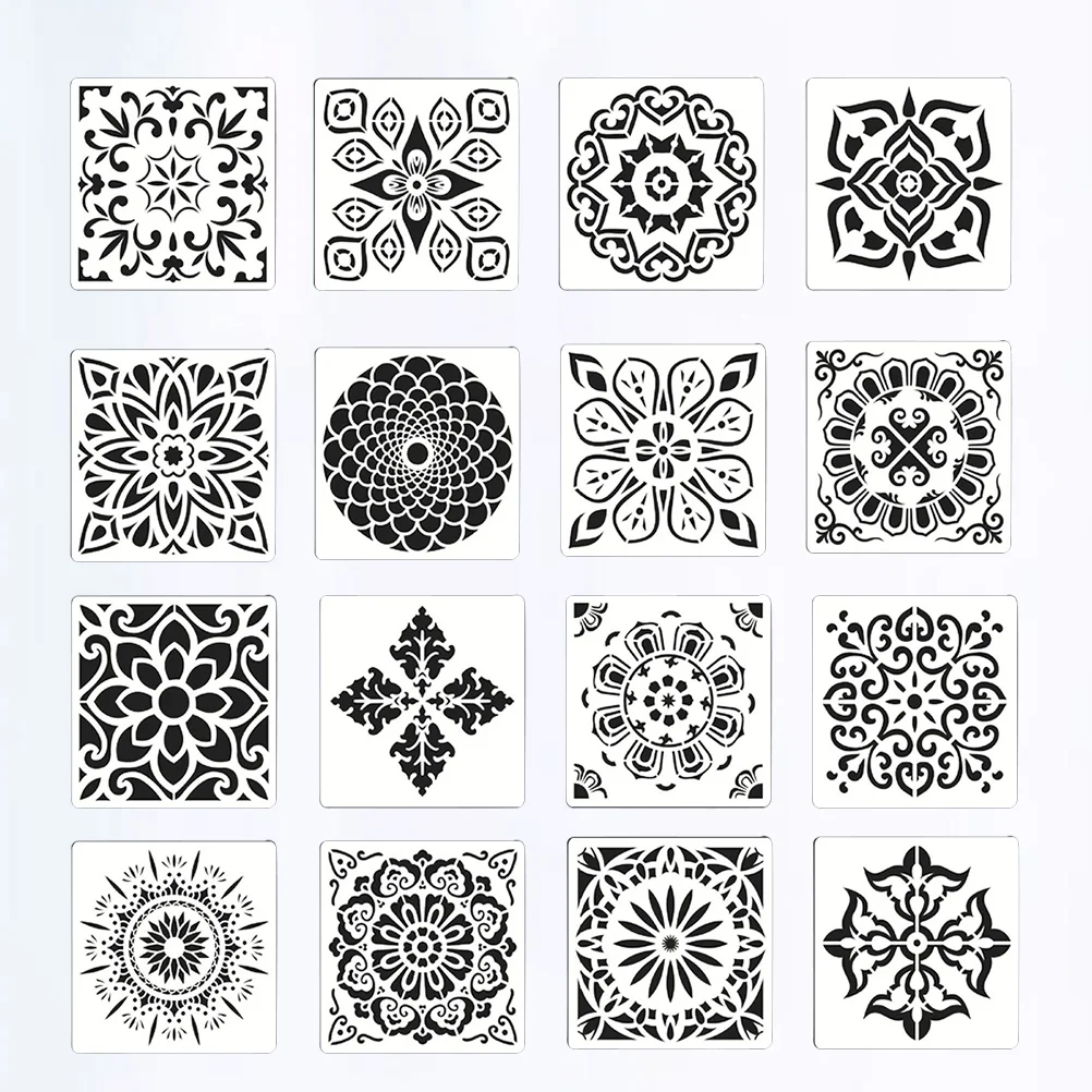 

16 шт. шаблон креативные Мультяшные полые красивые изысканные фотообои для детей