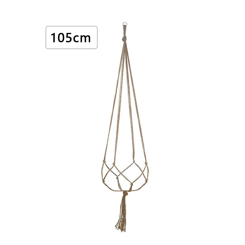 

Цветочное растение горшок вешалка Садоводство вешалка на веревку окно сад DIY ремесла для дома открытый коридор балкон 90 см