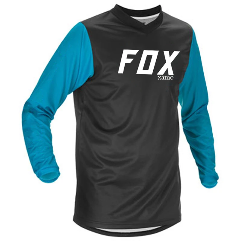 

FOXxamo New Customize Team Motorcycle Mtb Moto Cross Jersey Enduro Maillot Hombre DH BMX MX Cycling Downhill Jersey