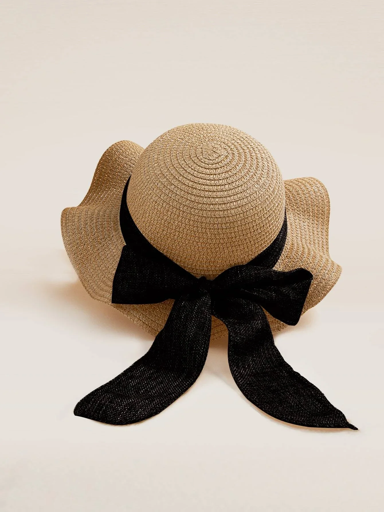 

Hats gorras sombreros capshat Bow Decor Straw Hat beach