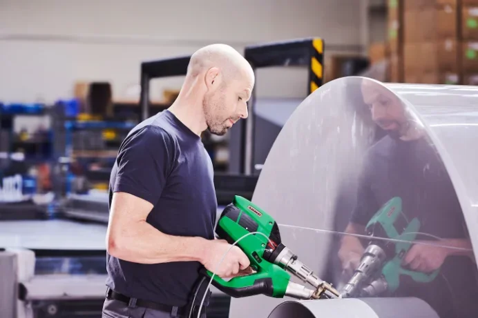 WELDPLAST S1 Эффективный ручной экструдер Аппарат для ремонта пластика Экструзионный