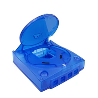 replacement plastic shell translucent case for sega dreamcast dc retro video game console transparent boxes