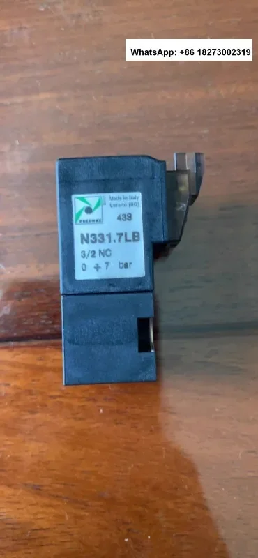 Электромагнитный клапан FIM pneumax N331/7LB 3/2NC 7bar 24VDC 2 5 W VMI V38-AA